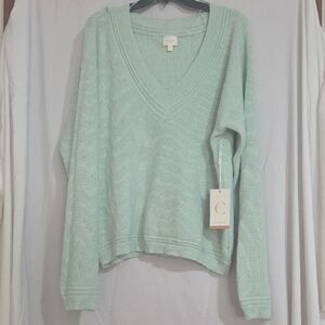 Cyrus Women's "Silt Green" Sweater